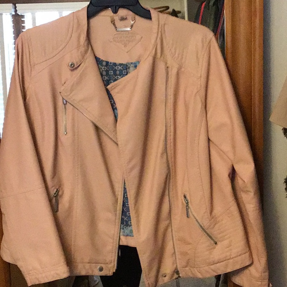 Motor Jacket light pink